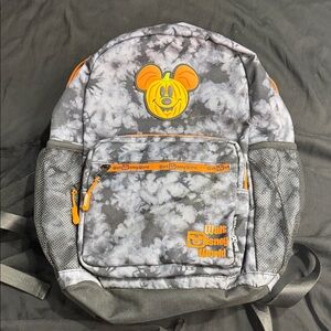 2025 Walt Disney World Parks Halloween Mickey Mouse Pumpkin Full Size Backpack